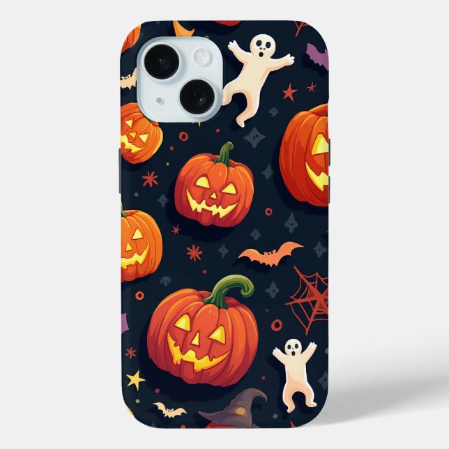 Halloween Pumpkin Pattern Phone Case (Back)