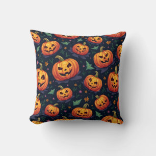 Halloween pumpkin pattern pillow cushion