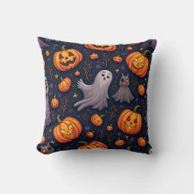Halloween pumpkin pattern pillow cushion