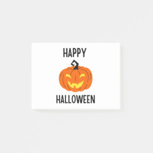 Halloween Pumpkin Post-it Notes