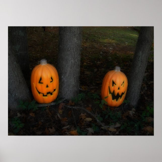 Halloween Pumpkin Poster (Front)