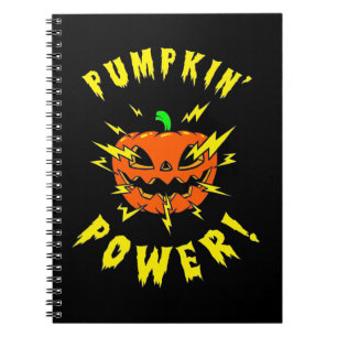 Halloween Pumpkin Power Notebook
