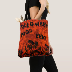 Halloween Pumpkin Print  Tote Bag