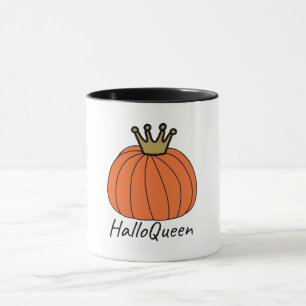 Halloween Pumpkin Queen Halloqueen  Mug