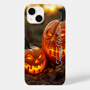Halloween Pumpkin Retro-Style Case-Mate iPhone 14 Case