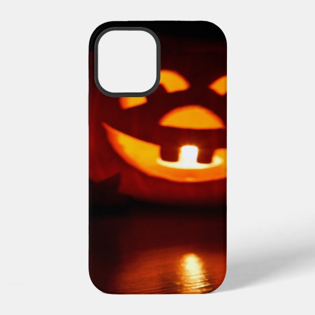 Halloween Pumpkin Scare iPhone Case (Back)