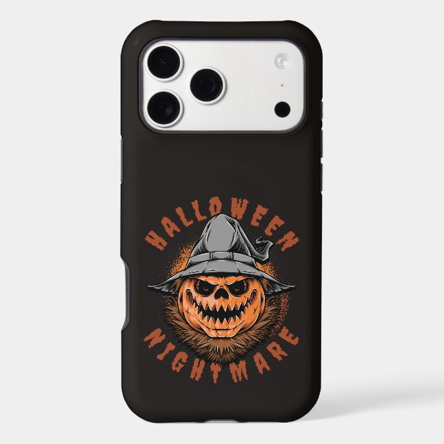 Halloween Pumpkin Scarecrow Design (Back)