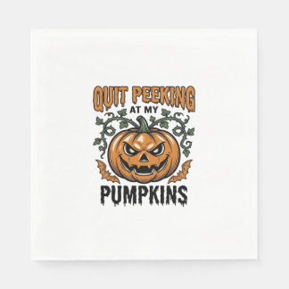 Halloween Pumpkin Shirt Vintage Engraving Joke_1 Napkin