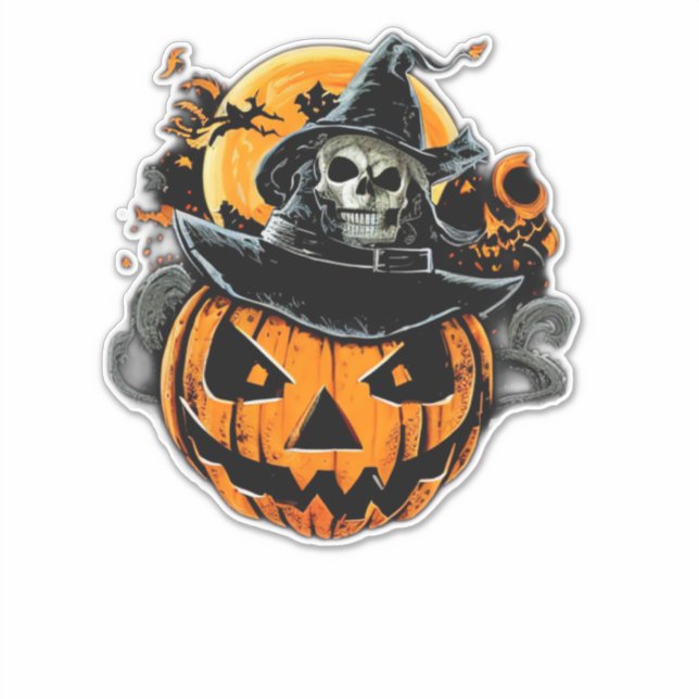 Halloween/Pumpkin/Skull/October (Front)
