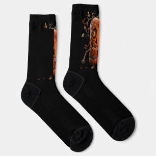 Halloween Pumpkin Socks