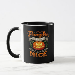 Halloween Pumpkin Spice Everything Nice Jack-O'-La Mug