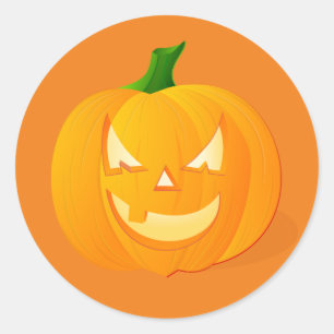 Halloween Pumpkin Stickers