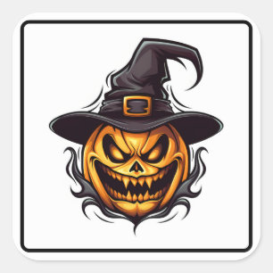 Halloween Pumpkin Stickers