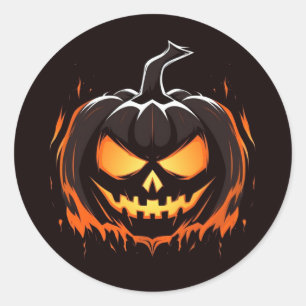 Halloween Pumpkin Stickers
