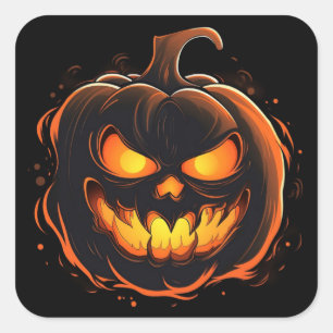 Halloween Pumpkin Stickers