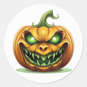 Halloween Pumpkin Stickers