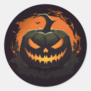 Halloween Pumpkin Stickers