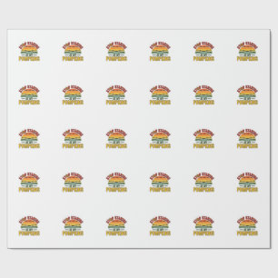 Halloween Pumpkin Stop Staring Funny Vintage_1 Wrapping Paper