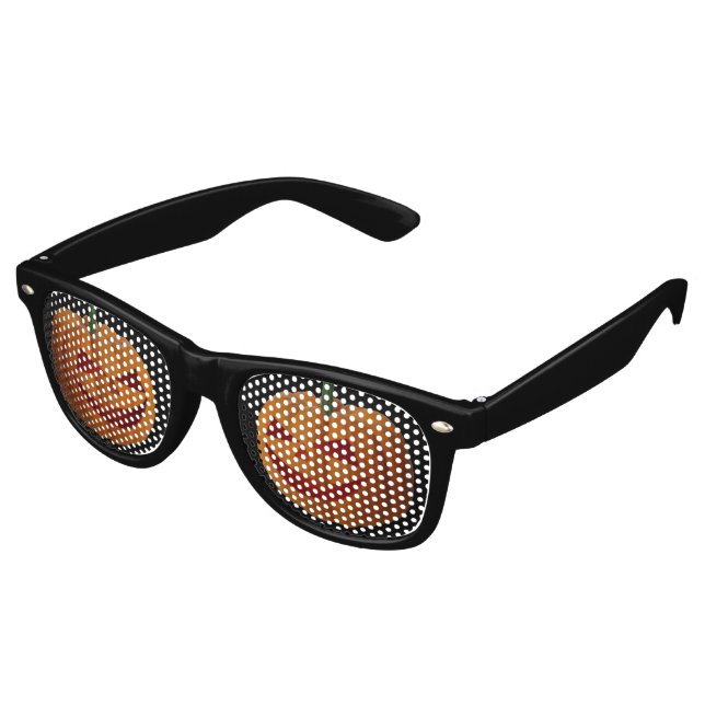 Halloween Pumpkin - Sunglasses Party Shades (Angled)