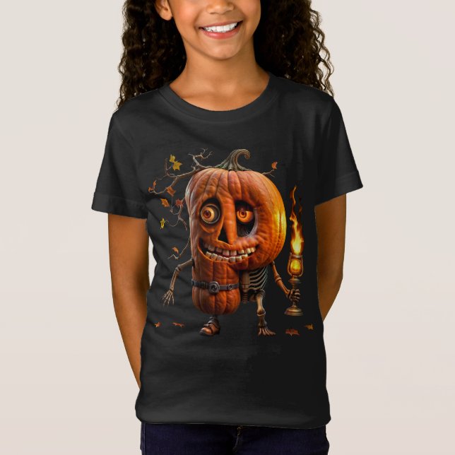 Halloween Pumpkin T-Shirt (Front)