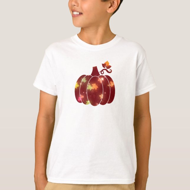 Halloween Pumpkin  T-Shirt (Front)
