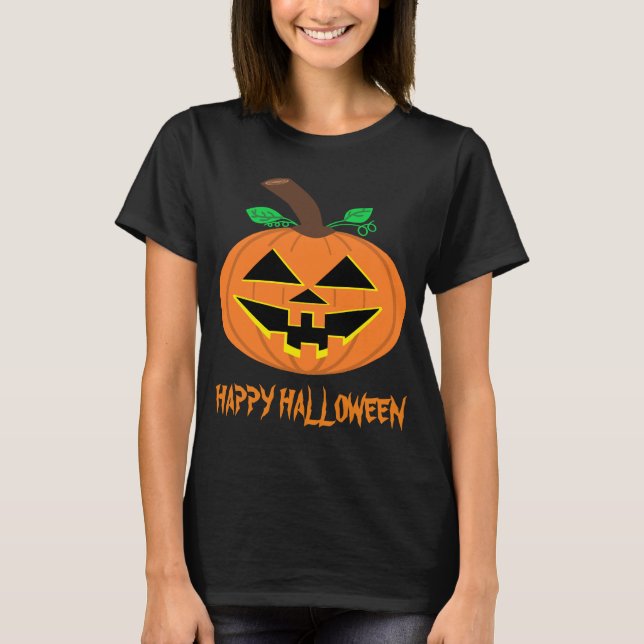 Halloween Pumpkin T-Shirt (Front)