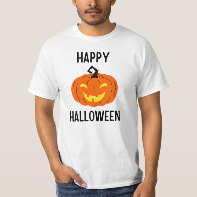 Halloween Pumpkin T-Shirt (Front)