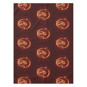 Halloween pumpkin tablecloth