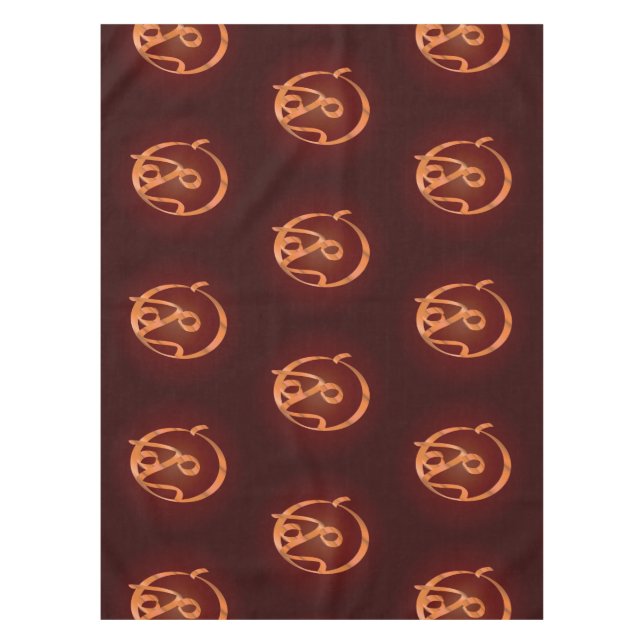 Halloween pumpkin tablecloth (Front)