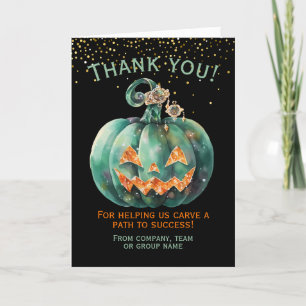 Halloween Pumpkin Thank You
