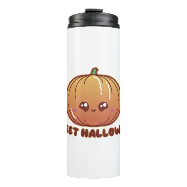 Halloween pumpkin                       thermal tumbler (Front)
