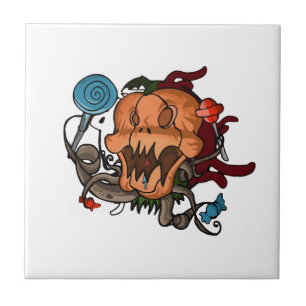 Halloween Pumpkin                        Tile