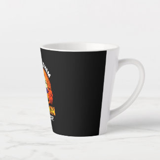 Halloween Pumpkin To Talk About Birthday Latte Mug