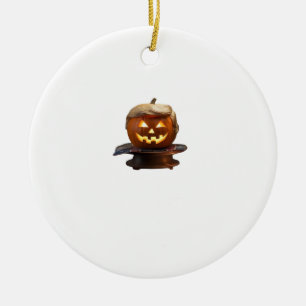 Halloween, Pumpkin Trumpkin, Make Halloween Great  Ceramic Tree Decoration