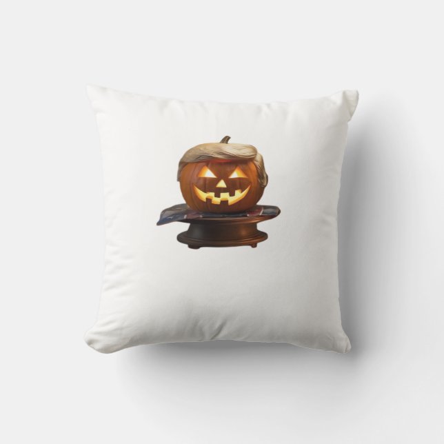 Halloween, Pumpkin Trumpkin, Make Halloween Great  Cushion (Front)