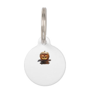 Halloween, Pumpkin Trumpkin, Make Halloween Great Pet Tag