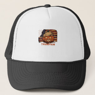 Halloween, Pumpkin Trumpkin, Make Halloween Great Trucker Hat