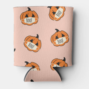 Halloween Pumpkin: Vintage Corona Design Can Cooler