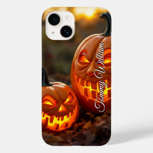 Halloween Pumpkin Vintage-Inspired Case-Mate iPhone 14 Case