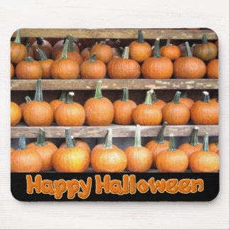Halloween Pumpkin Wall Mouse Mat