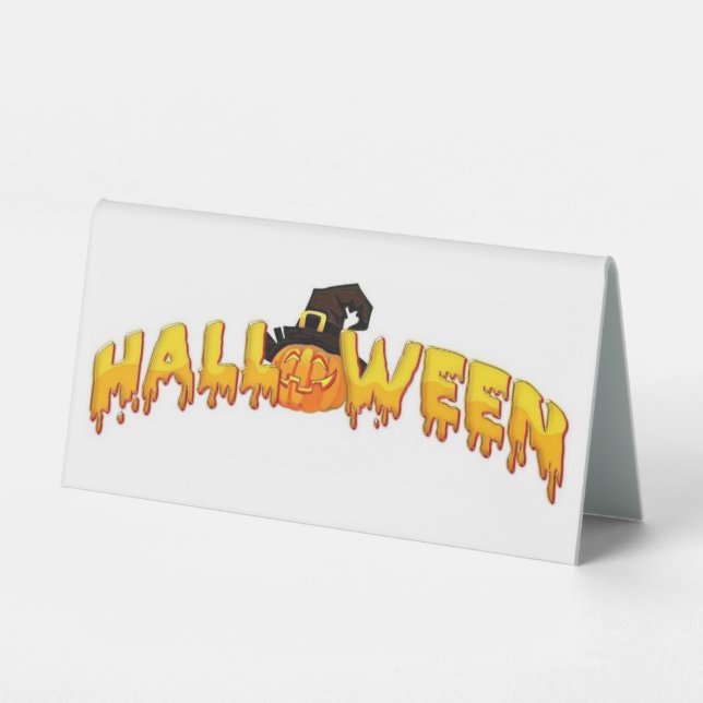 Halloween pumpkin witch (Front)