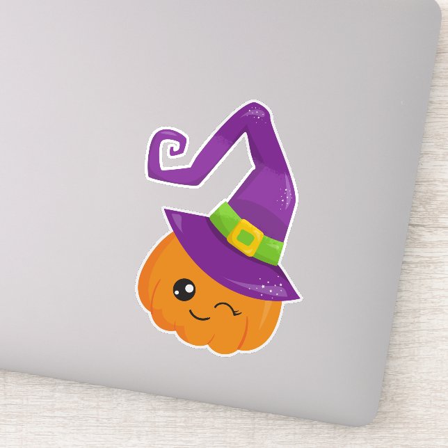 Halloween, Pumpkin, Witch Hat, Trick Or Treat (Detail)