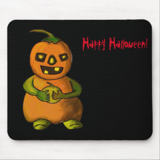 Halloween Pumpkinman Mouse Mat