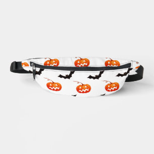 Halloween Pumpkins and Bats, Trick or Treat, Boo Bum Bags