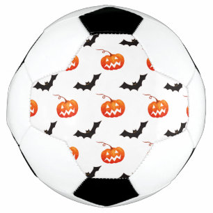 Halloween Pumpkins and Bats, Trick or Treat, Boo Football