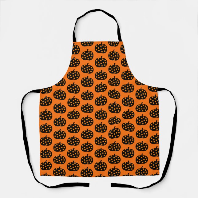 Halloween Pumpkins Apron (Front)