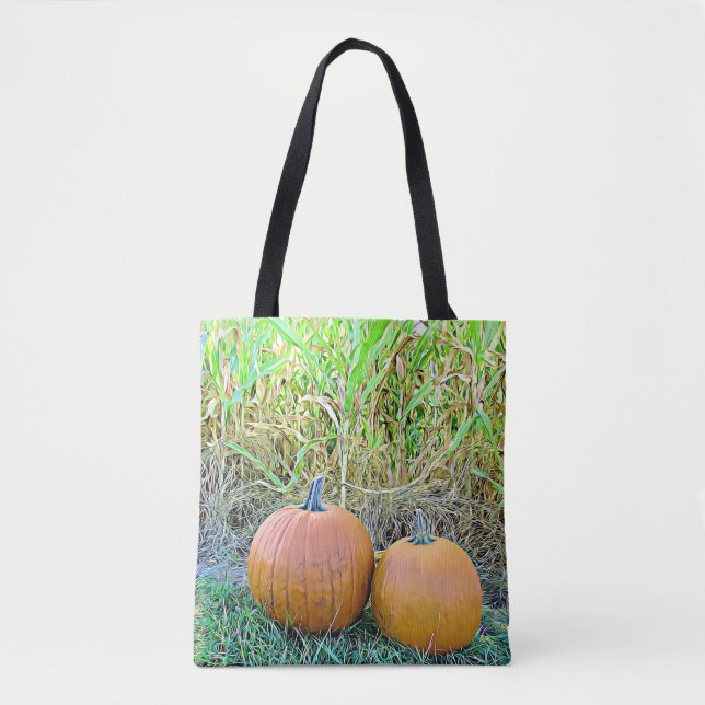 Halloween Pumpkins  Autumn Bag (Front)