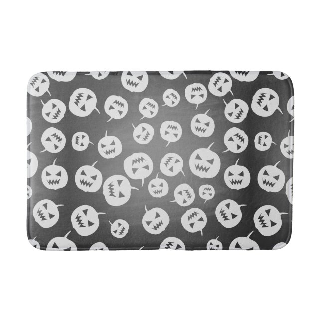 Halloween pumpkins bath mat (Front)