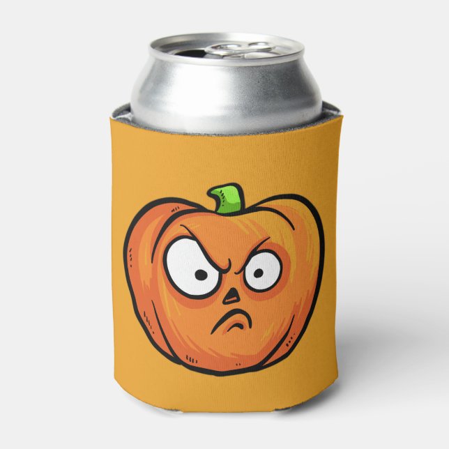 Halloween Pumpkins can cooler 1 (Can Front)