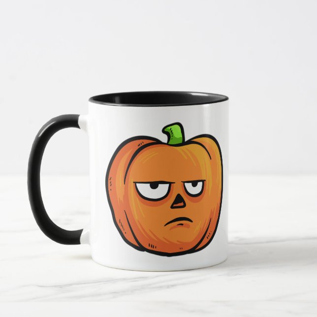 Halloween Pumpkins custom name mugs 4 (Left)